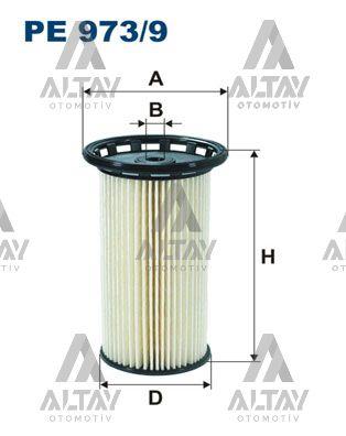 YAKIT FİLTRESİ (MAZOT) GOLF7 / A3 / LEON / PASSAT / TİGUAN / CADDY 13= CKFC-CLHA-CRBC-CRKB-CAYD-CRLB-DDYA 1.6 TDİ-2.0 TDİ UZUN