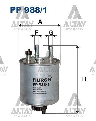 YAKIT FİLTRESİ (MAZOT) KANGOO 08= 1.5DCI / LAGUNA III 08= 1.5DCI-2.0DCI