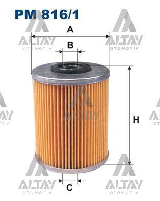 YAKIT FİLTRESİ (MAZOT) MASTER / MOVANO / MEGANE II / LAGUNA I-II / KANGO / VITARA 96= 1.9DCI