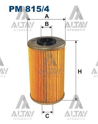 YAKIT FİLTRESİ (MAZOT) MASTER I 2.5-3.0DCI / TRAFIC 1.9-2.0-2.5DCI UZUNLUK 120mm