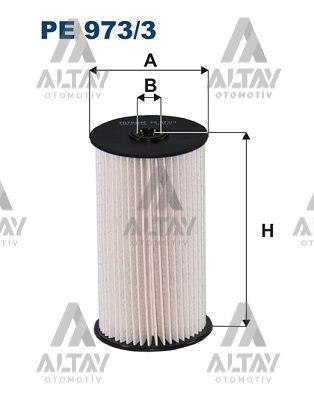 YAKIT FILTRESI (MAZOT) PASSAT / CADDY / GOLF5 / JETTA 06= 1.6 TDI-1.9 TDI-2.0 TDI BKD-BLS-CAYB-CAYC-CAYD-CFFB