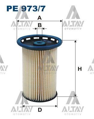 YAKIT FİLTRESİ (MAZOT) PASSAT / Q3 / TIGUAN 10-16 1.6 TDI-2.0 TDI CFFA-CFFB-CAYC-CBAA-CBAB-CFGB-CLJA-CFGC