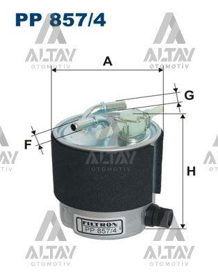 YAKIT FİLTRESİ (MAZOT) QASHQAI 07-10