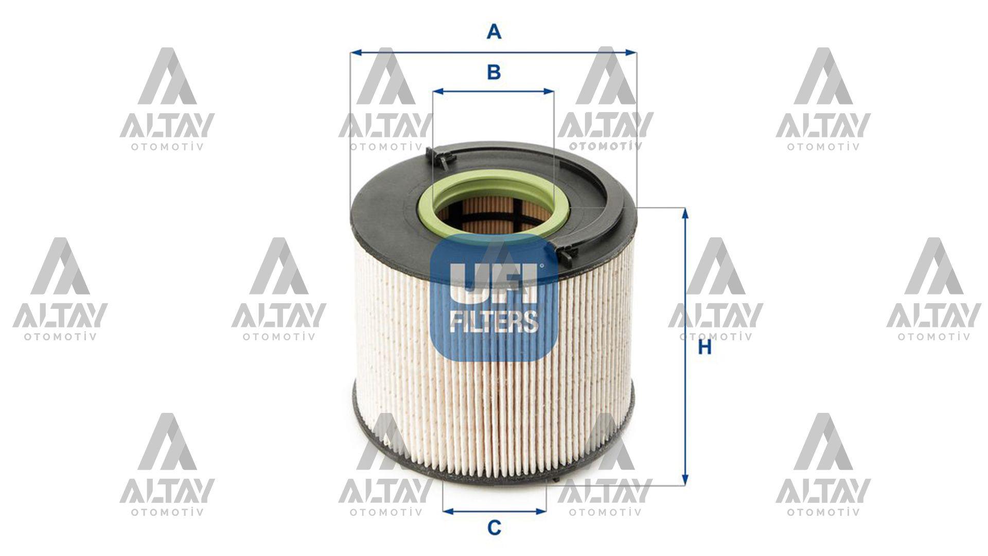 YAKIT FİLTRESİ (MAZOT) TOUAREG / Q7 / CAYENNE 04-10= 3.0 TDI BUG-BUN-BKS-CASA