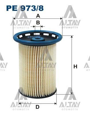 YAKIT FİLTRESİ (MAZOT) TOUAREG / Q7 / CAYENNE 10= 3.0 TDİ-4.2 TDİ CASA-CATA-CJMA-CKDA-CVWA-CRACA