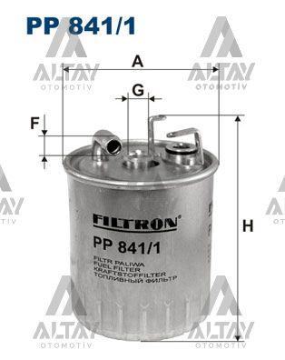 YAKIT FİLTRESİ (MAZOT) W169 / W204 / W212 / W221 C SERİ E SERİ 04= OM 640-642-651