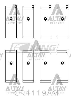 YATAK KOL CARISMA 1.6L 1.8L 4G92 4G93