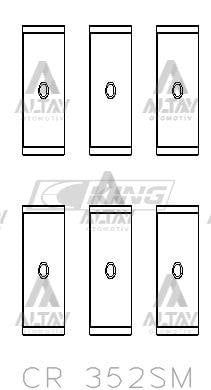 YATAK KOL FABIA / POLO 01= 1.2 8V 16V 01 AZQ-BMD-BME-BZG-CGPA 0.25