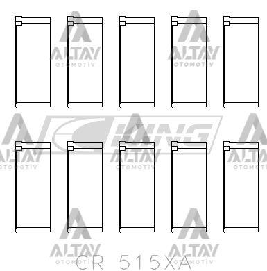 YATAK KOL TRANSPORTER T4 / LT35 91= ANJ-AVR-ACV-AHD-AJT 2.5 TDİ (77292610) (0.25)