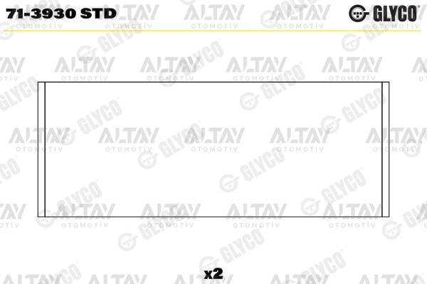 YATAK KOL TRANSPORTER T5 / PASSAT / TOUAREG / CRAFTER 01= AVF-AXB-AXD-BKP-BKD-BAC-BJK-BJM-CAAA-CAAB-CKUB 1.9 TDİ-2.0 TDİ-2.5 TDİ (77555600-77803600) (TEK KOL-2 ADET) (STD)
