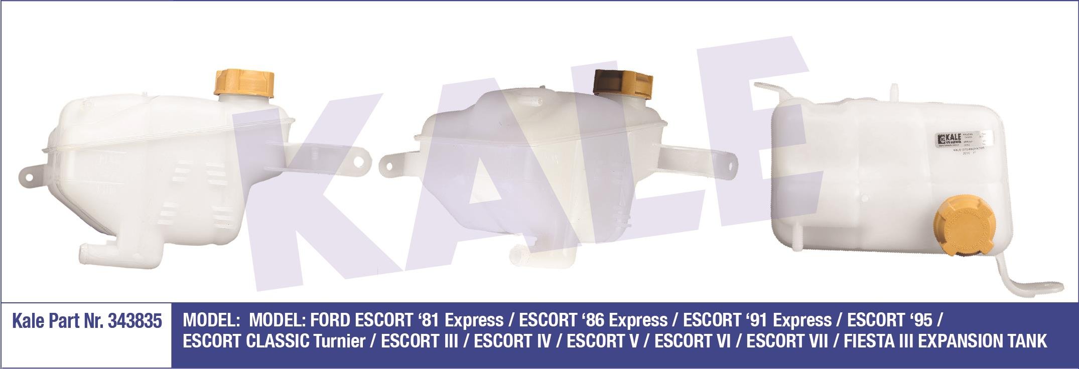 YEDEK SU DEPOSU ESCORT 90-99 (KAPAKLI)