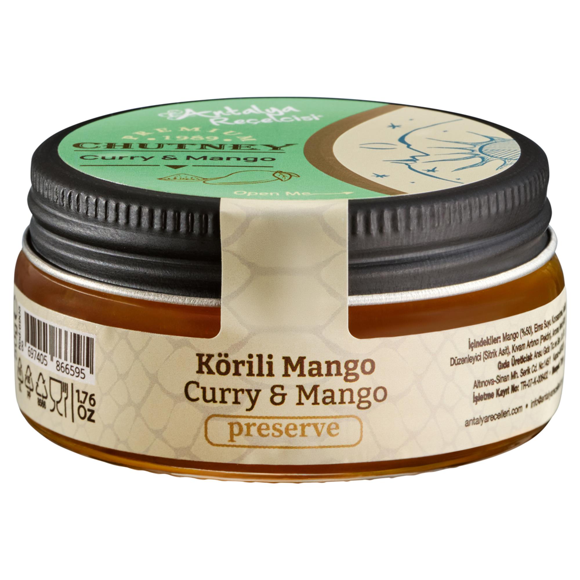 Antalya Reçelcisi Chutney Eşlikçileri 3'lü Set (50 g x 3)