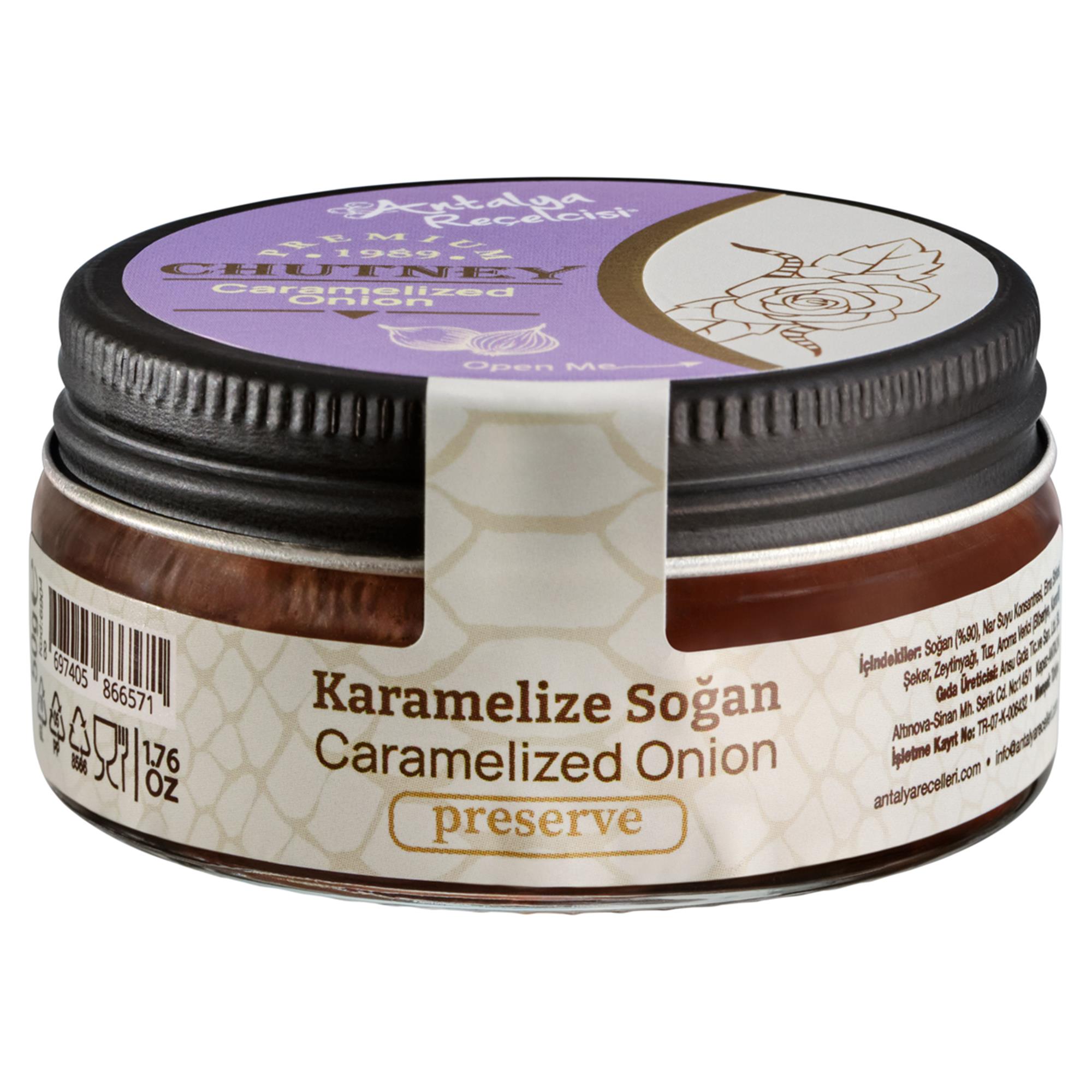 Antalya Reçelcisi Chutney Eşlikçileri Gurme Set (50 g x 3)