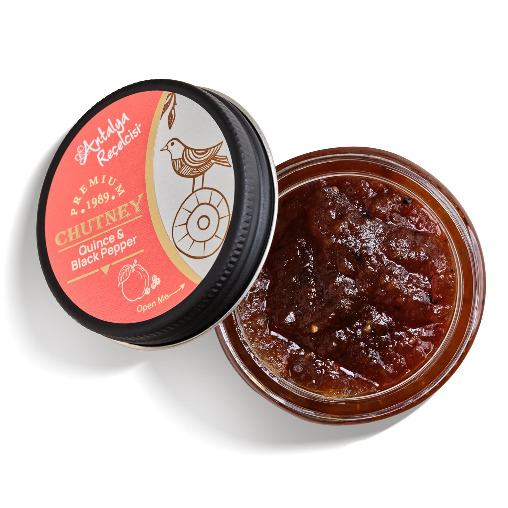 Antalya Reçelcisi Chutney Eşlikçileri Gurme Set (50 g x 3)