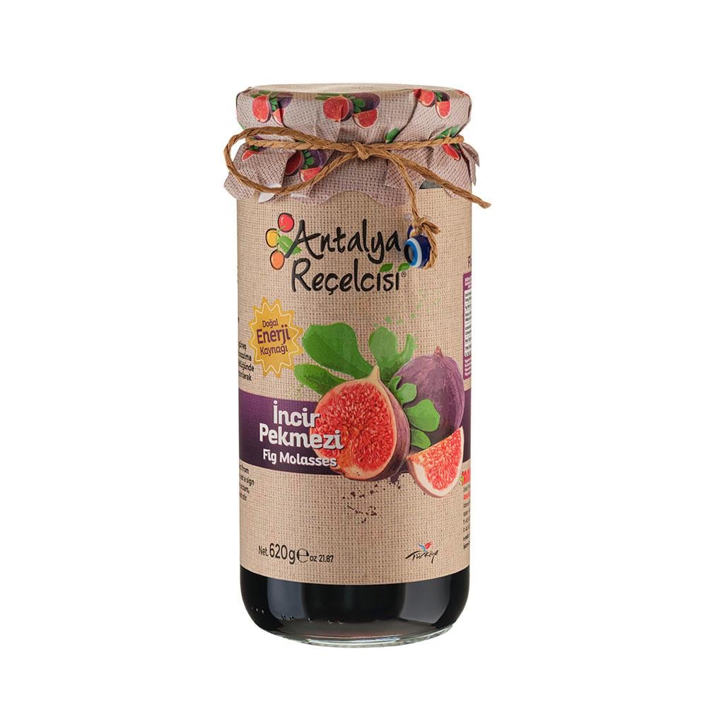 Antalya Reçelcisi Pekmez Seti(3 Çeşit) / Üzüm Pekmezi - İncir Pekmezi - Harnup Pekmezi 620G