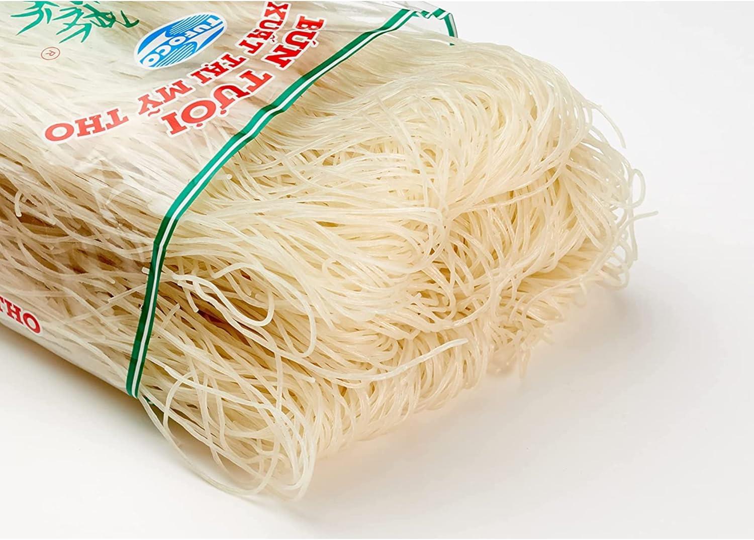 Bamboo Tree Glutensiz Tufoco Pirinç Şehriyesi Vietnamese Rice Vermicelli 400g x 4 Adet