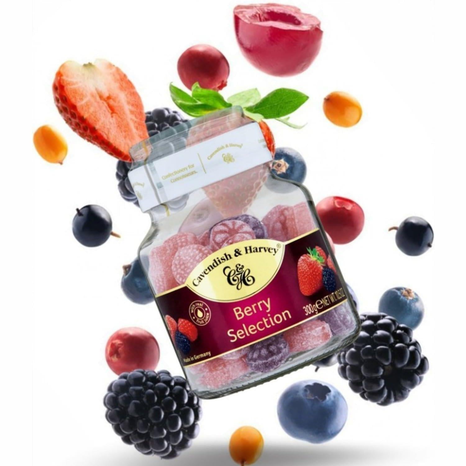 Cavendish & Harvey Berry Selection 300g Cam Kavanoz