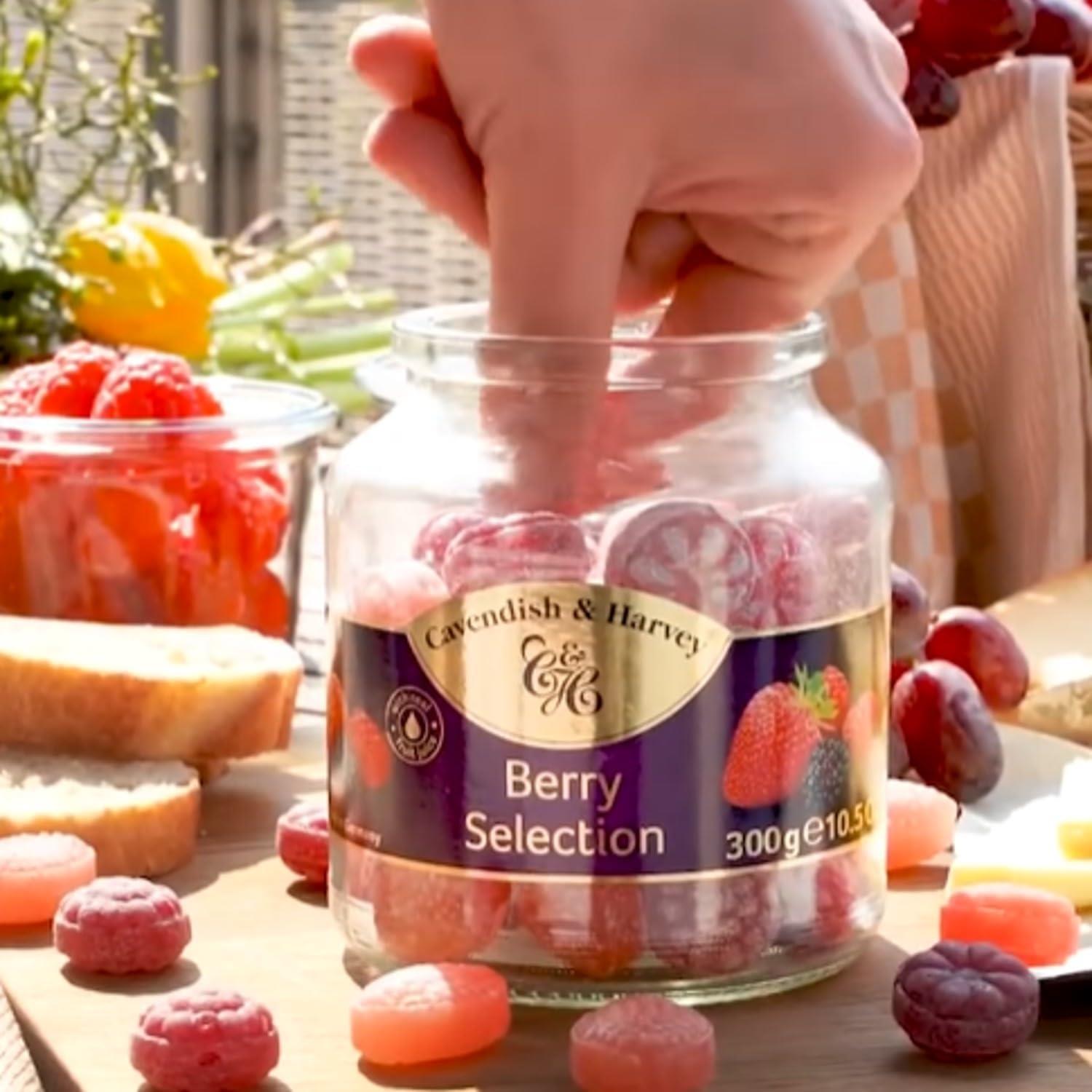 Cavendish & Harvey Berry Selection 300g Cam Kavanoz