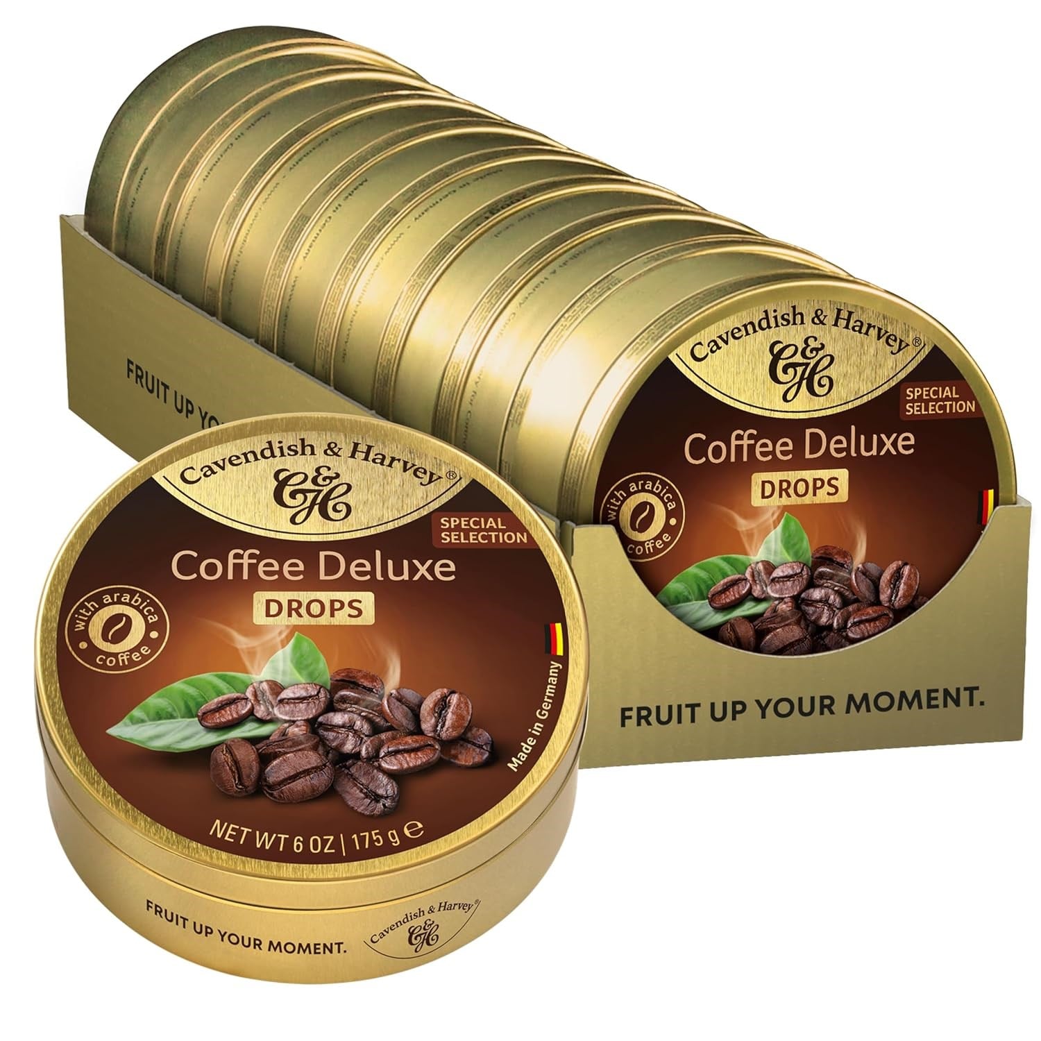 Cavendish & Harvey Coffee Deluxe Sert Şekerleme 175 g x 9 Adet (Kutu)