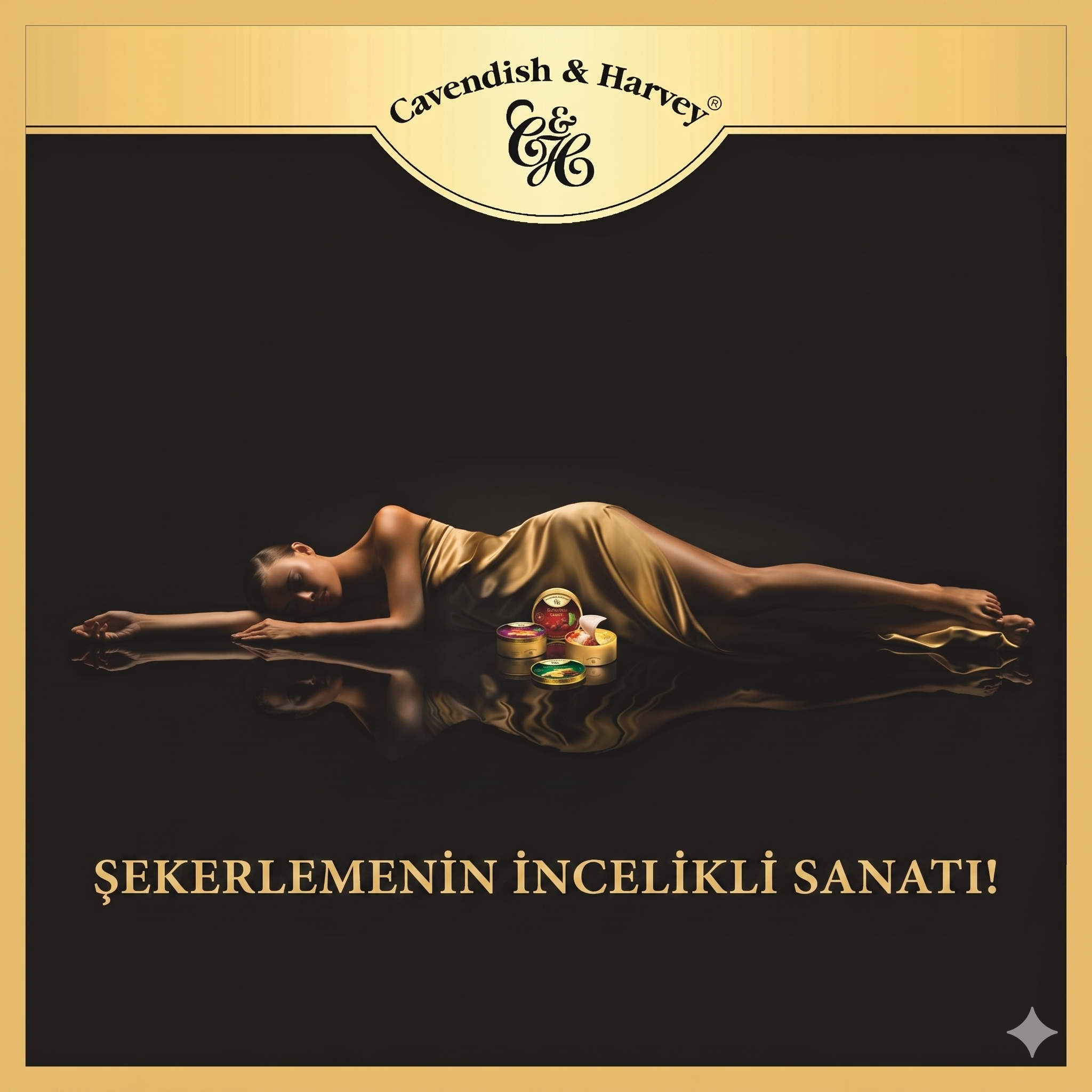 Cavendish & Harvey Nane Aromalı Şeker 200 g