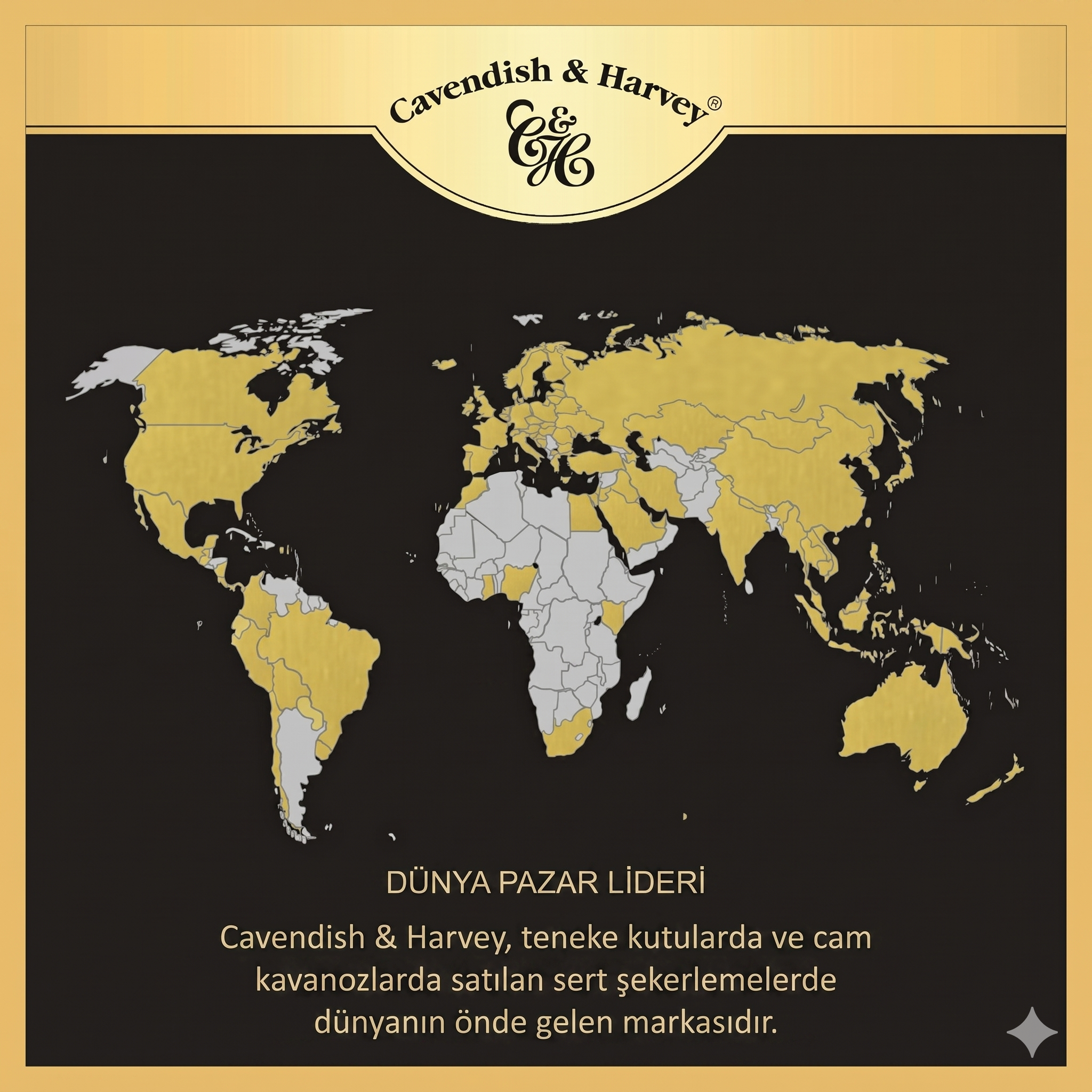 Cavendish & Harvey Nane Aromalı Şeker 200 g