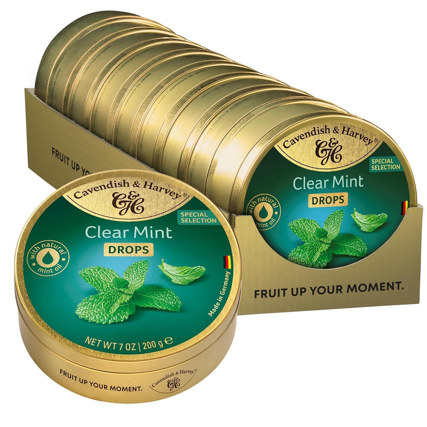 Cavendish & Harvey Nane Aromalı Şeker 200 g x 9 Adet (Teşhir Kutusu)