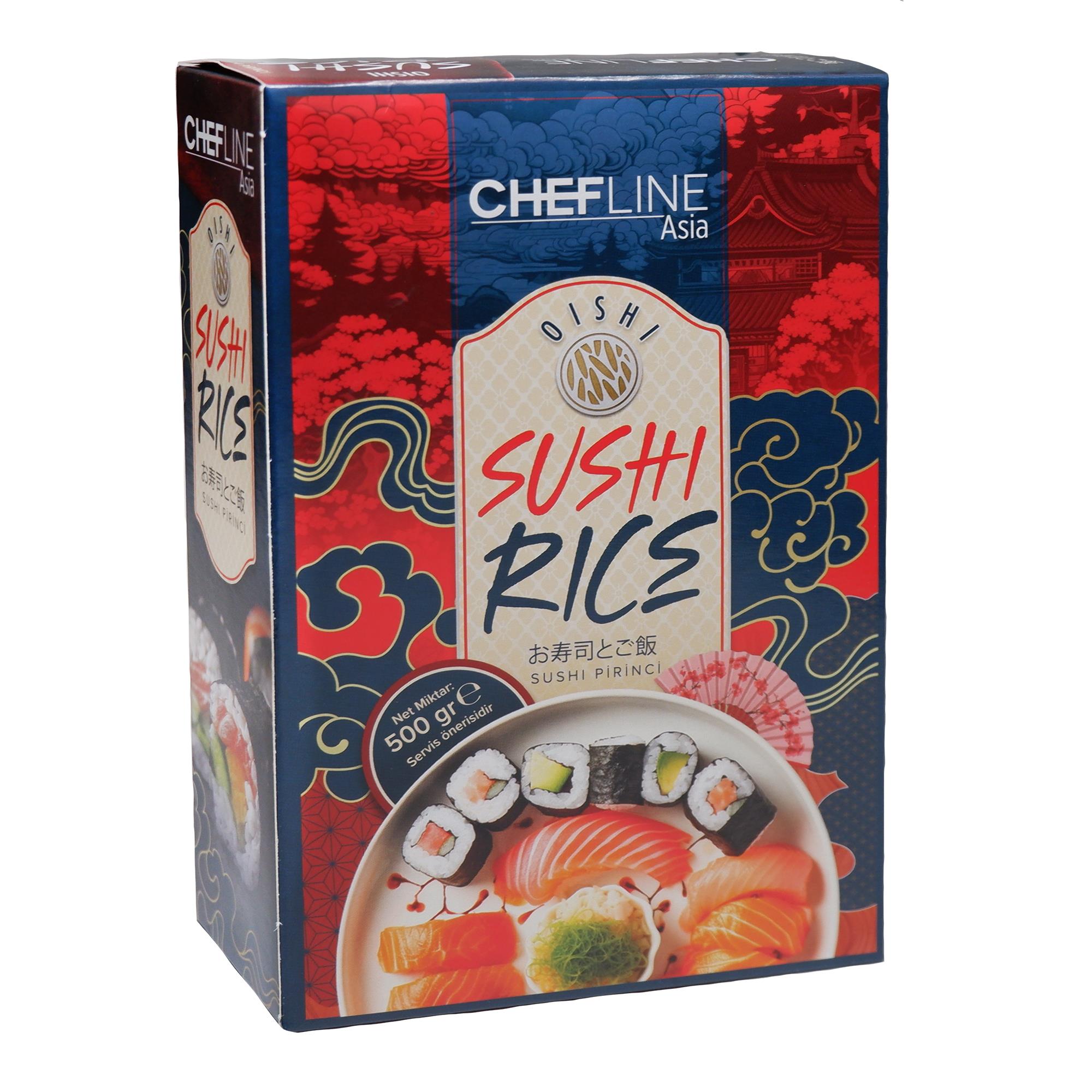 Chefline Asia Suşi Pirinci 500 g x 2 Adet