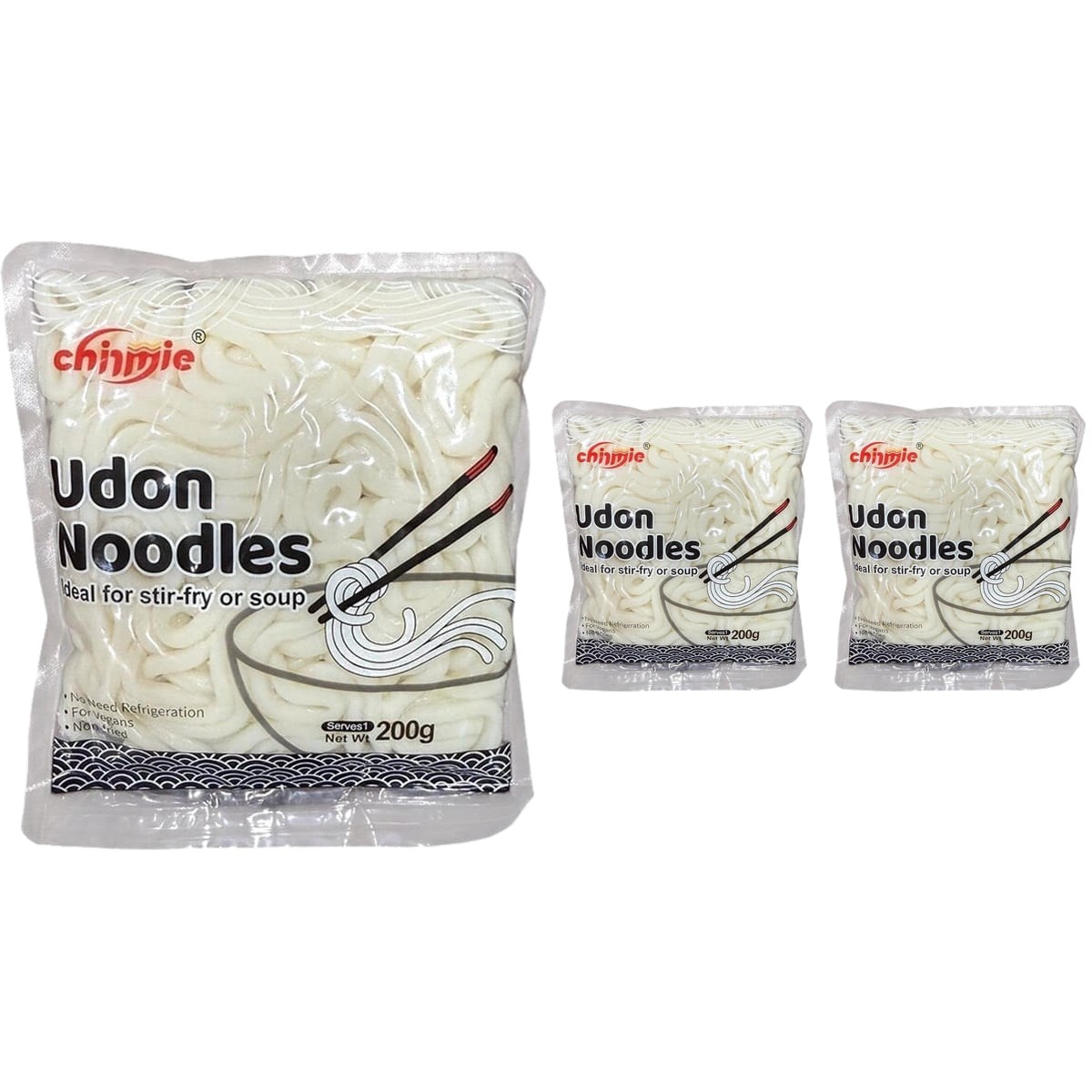 Chinmie Udon Noodle 200 g x 2 Adet