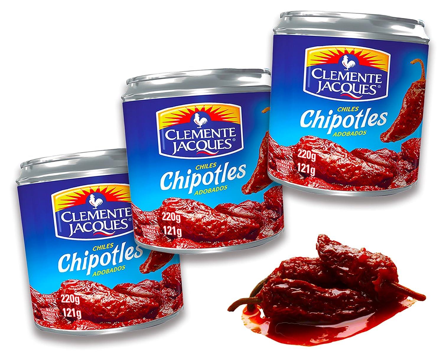 Clemente Jacques Marine Edilmiş Chipotle Biberi 220Gr. x 3 Adet