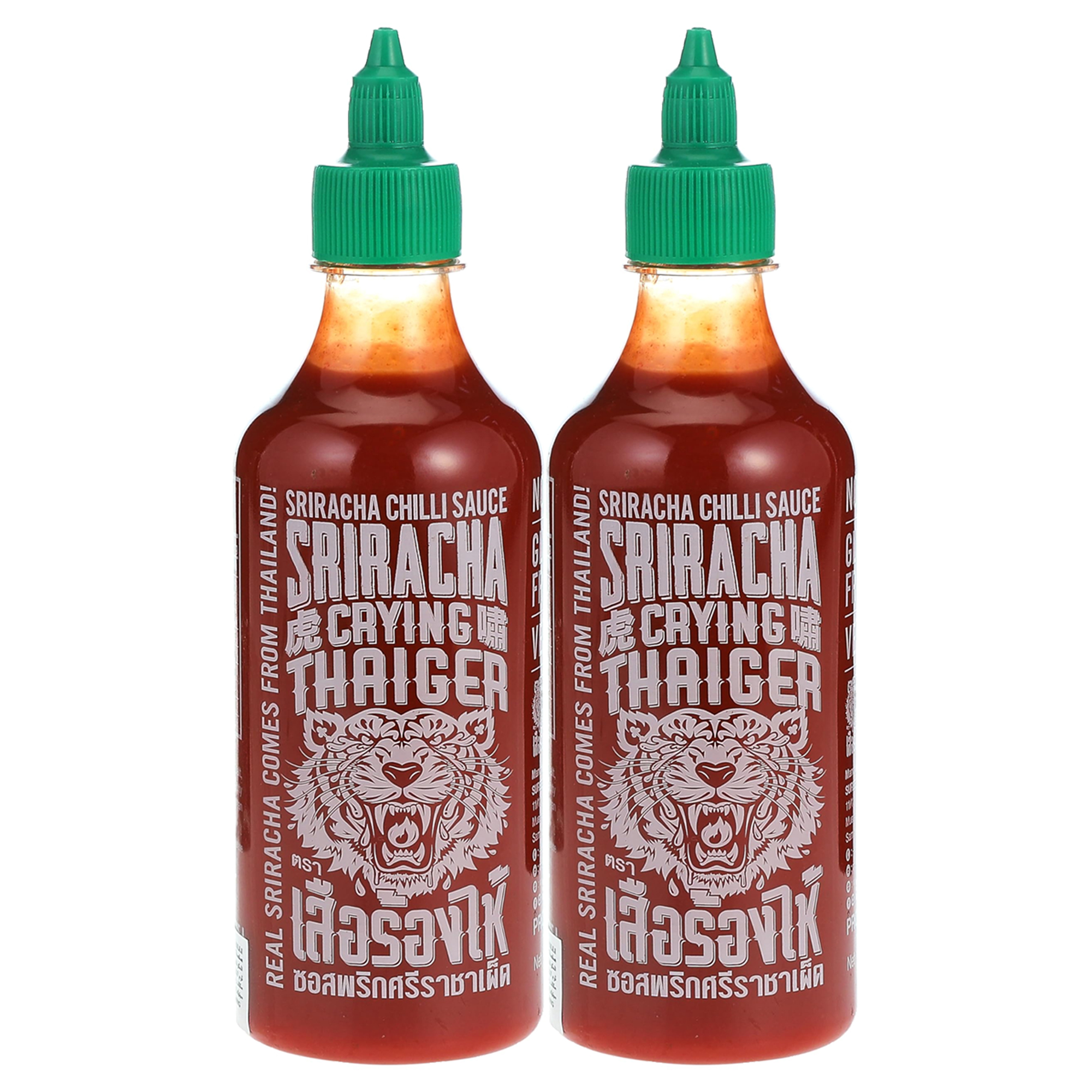 Crying Thaiger Sriracha Hot Chilli Acı Biber Sosu 440 ml x 2 Adet