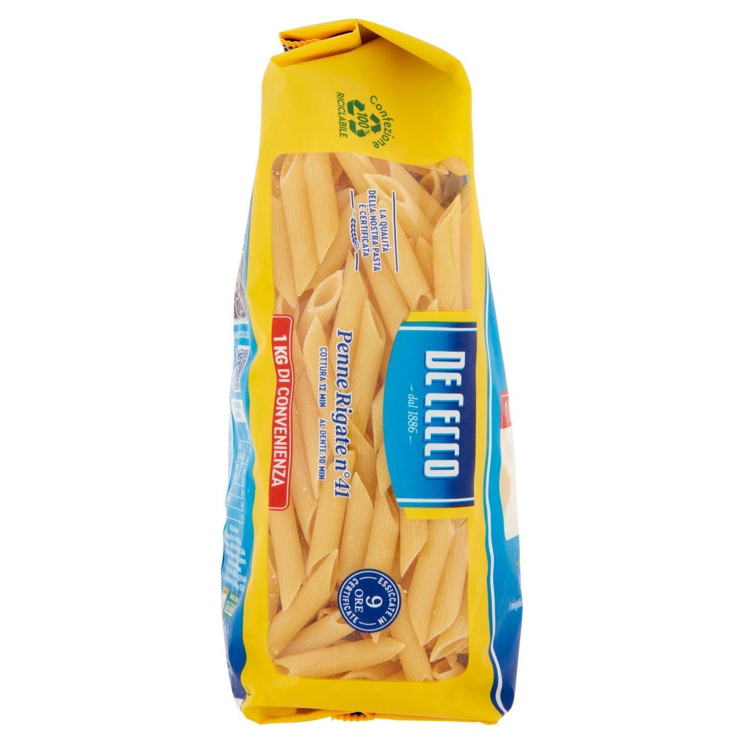 De Cecco Penne Rigate N.41 - 1 Kg