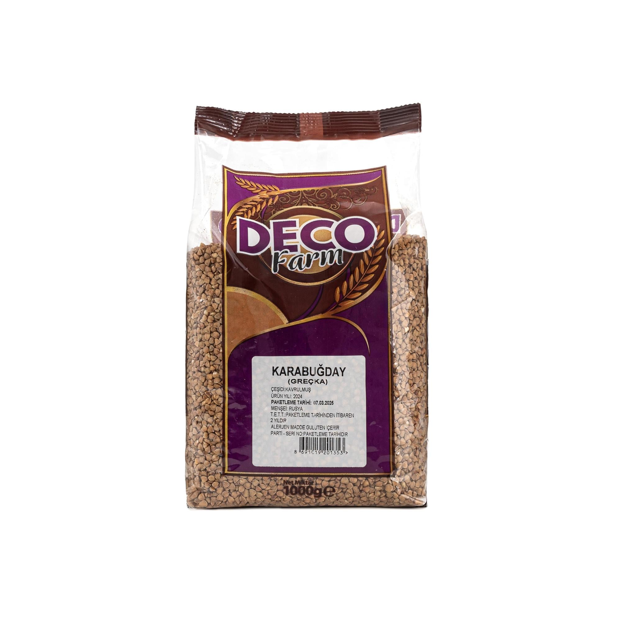 DECO Farm Karabuğday(Greçka) 1Kg