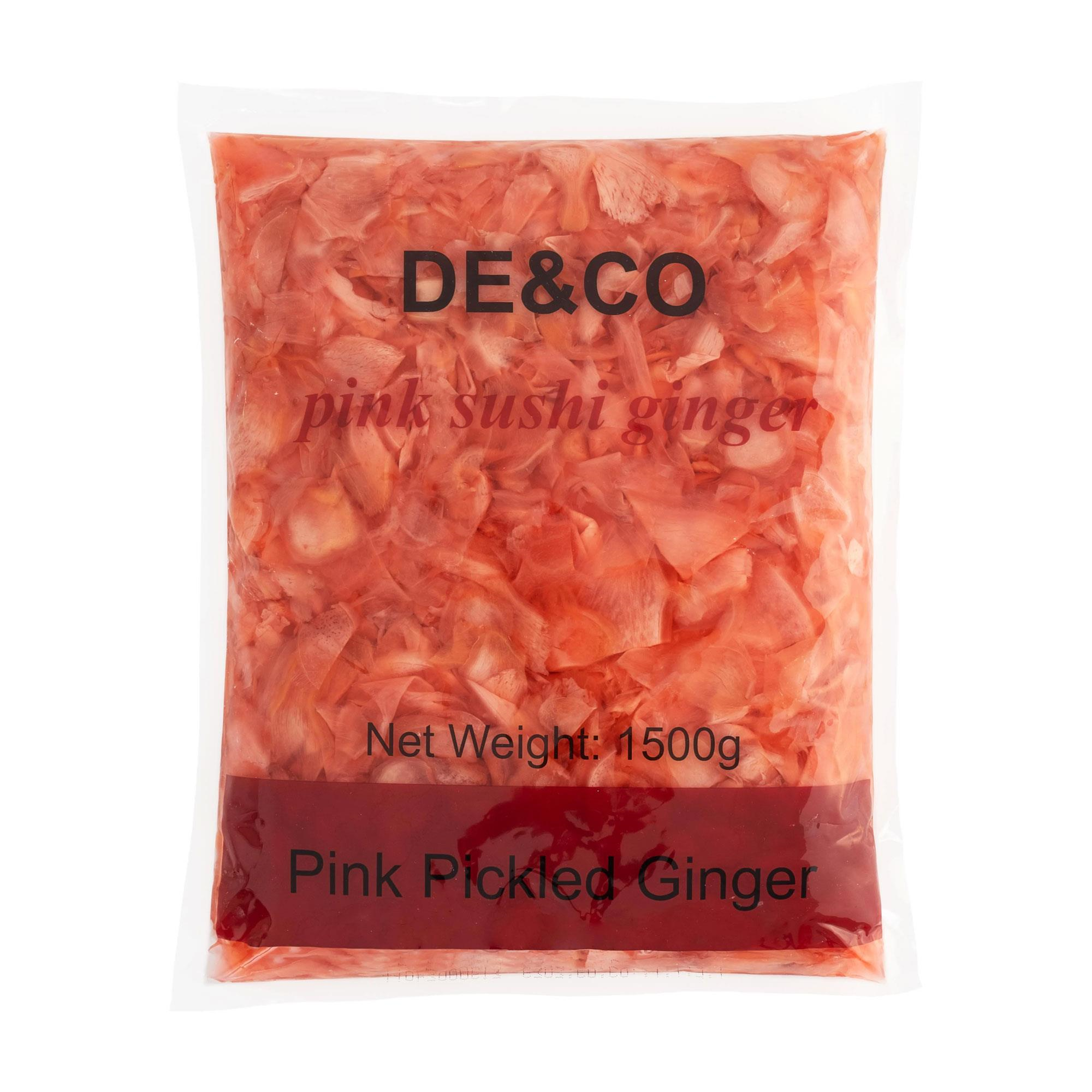 De&Co Pembe Zencefil Turşusu 1500 gr