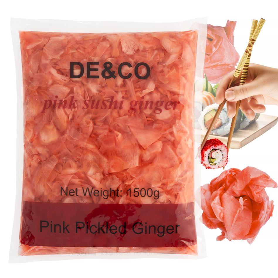 De&Co Pembe Zencefil Turşusu 1500 gr