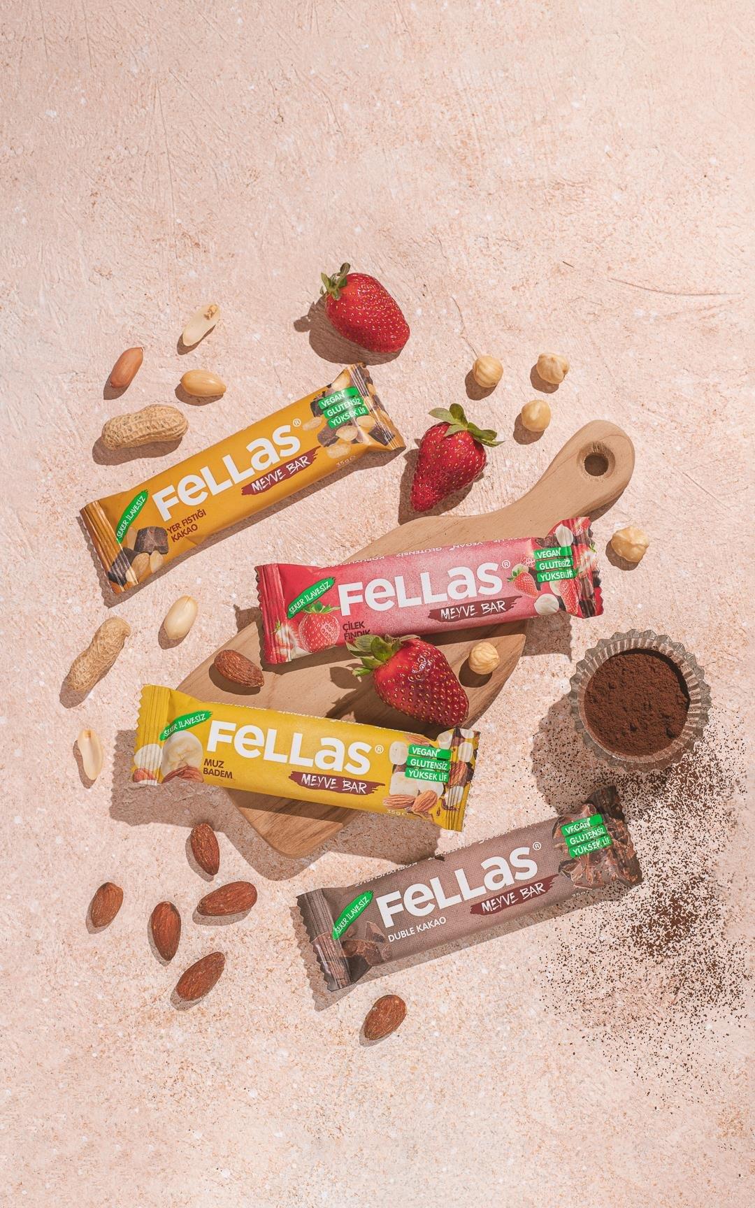 Fellas Meyve Bar Karma Kutu 35g x 12 Adet