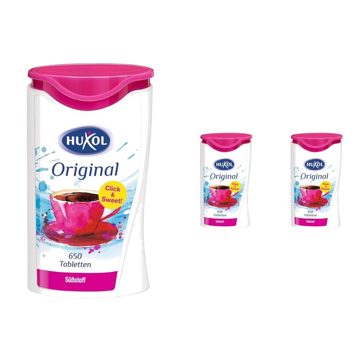 Huxol Tatlandırıcı tablet 650 Adet 39 gr x 2 Adet