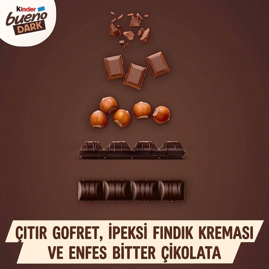Kinder Bueno Dark 43 g x 30 Adet