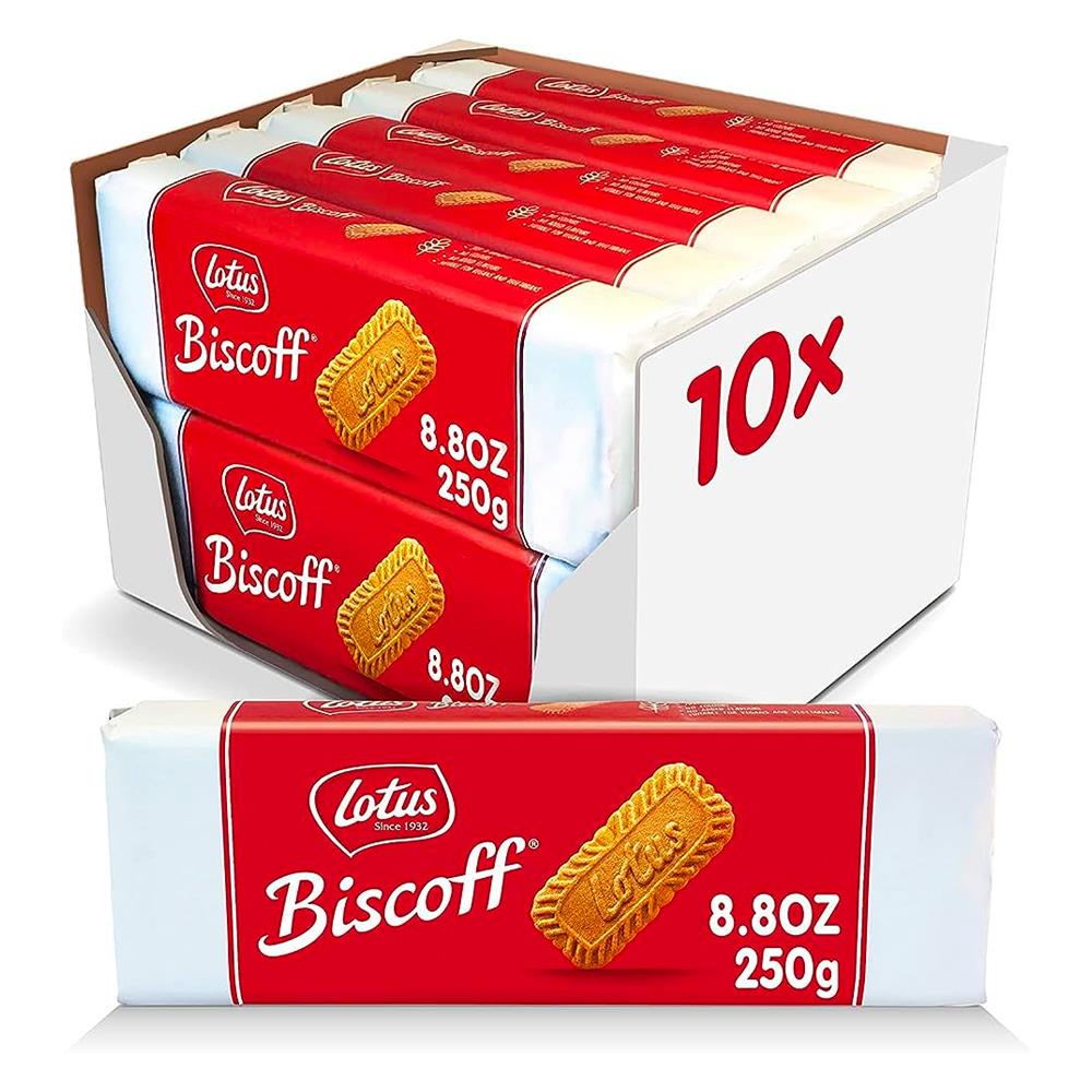 Lotus Biscoff Karamelize Bisküvi 250 Gr (10 Adet)