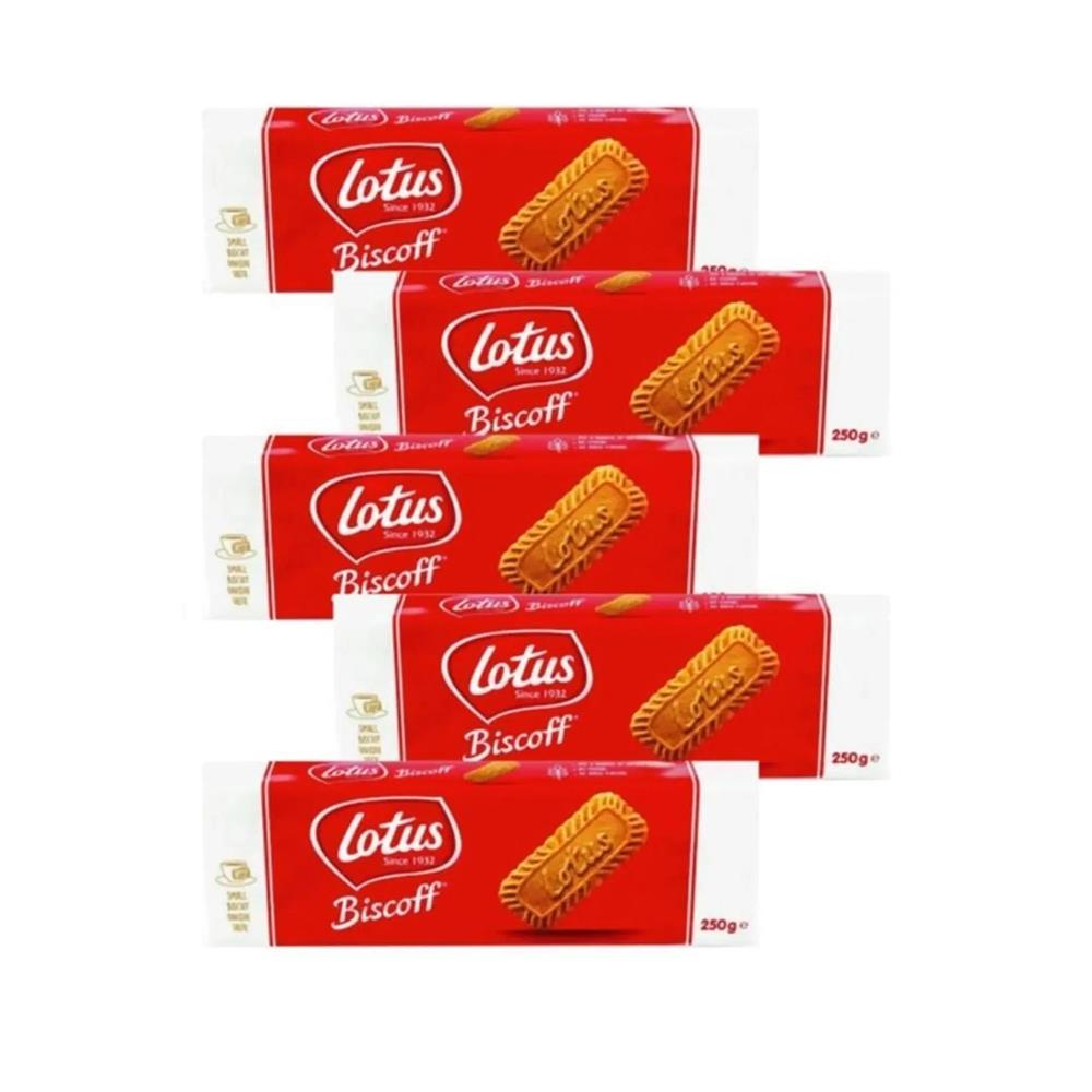 Lotus Biscoff Karamelize Bisküvi 250 Gr x 5 Adet