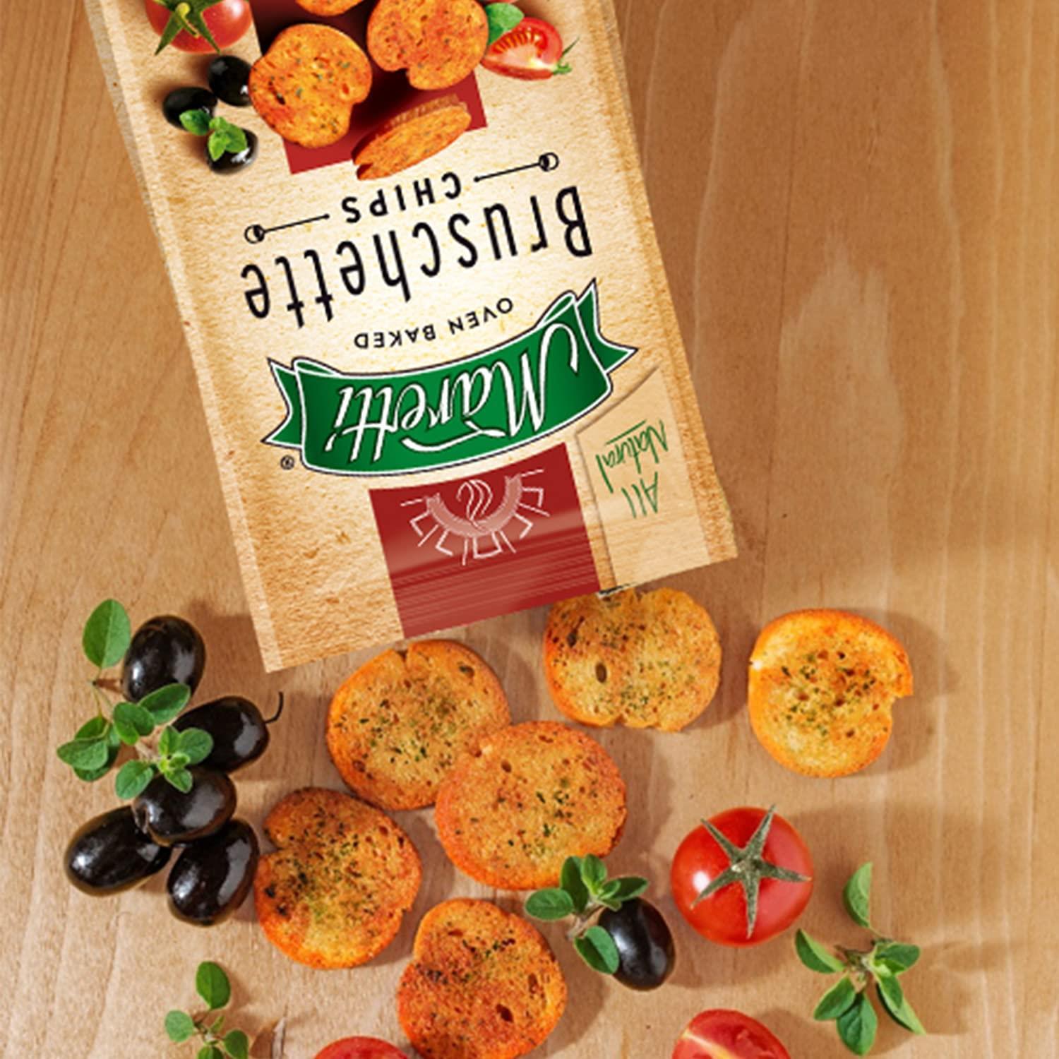 Maretti Bruschette Tomato Kızartılmış Ekmek 70g