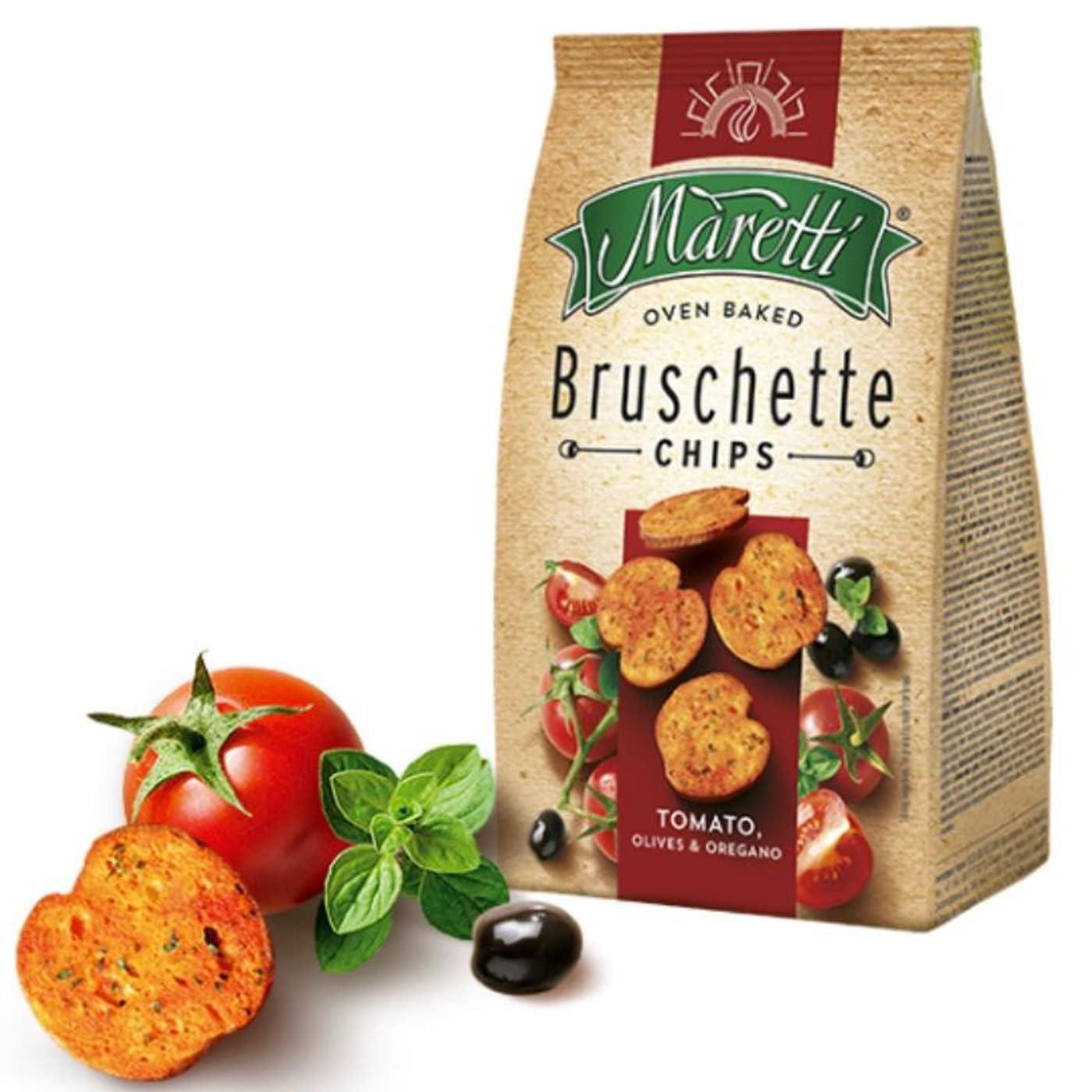 Maretti Bruschette Tomato Kızartılmış Ekmek 70g