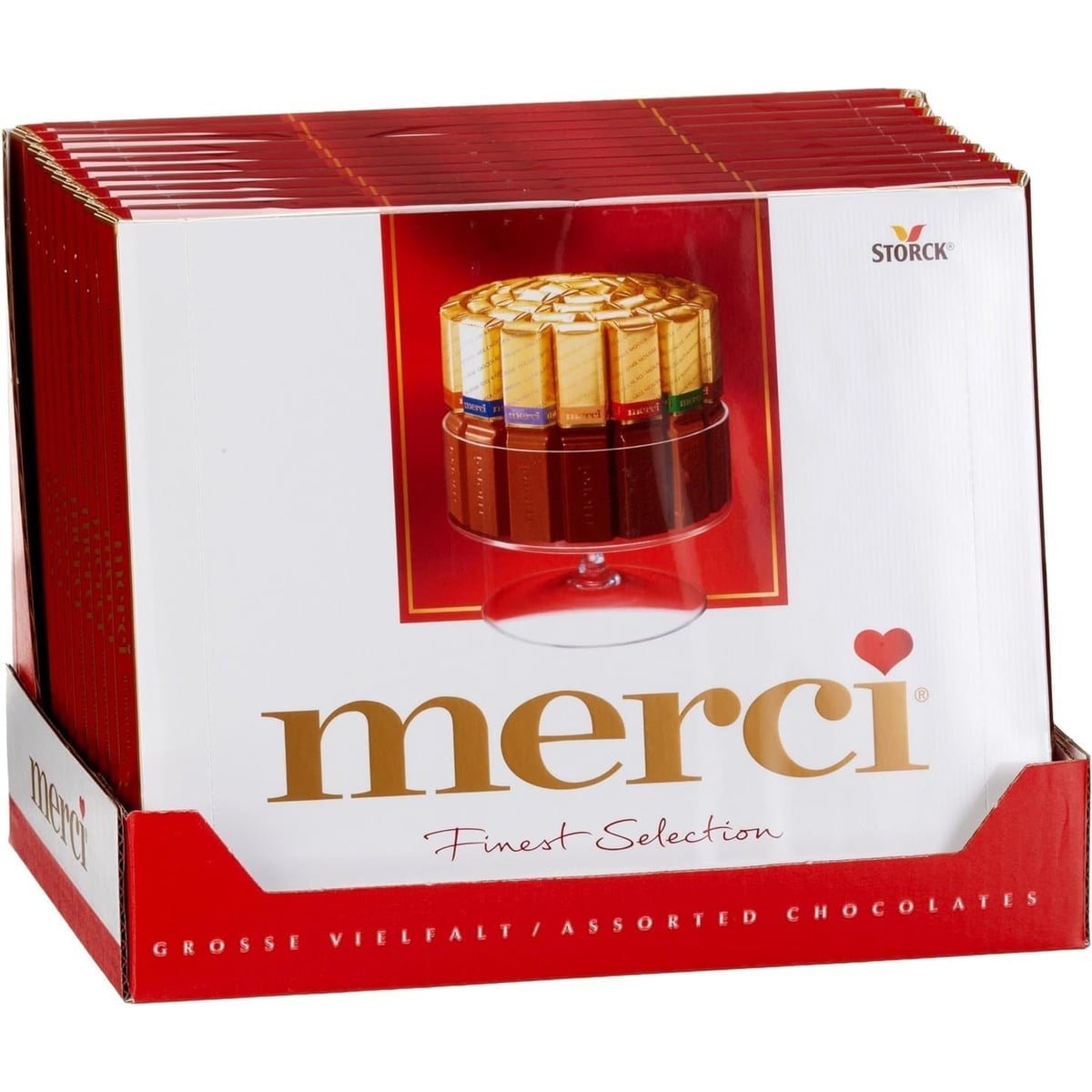 Merci Finest Selection Karışık Çikolata Spesiyalleri 250g x 10 Adet (Koli)