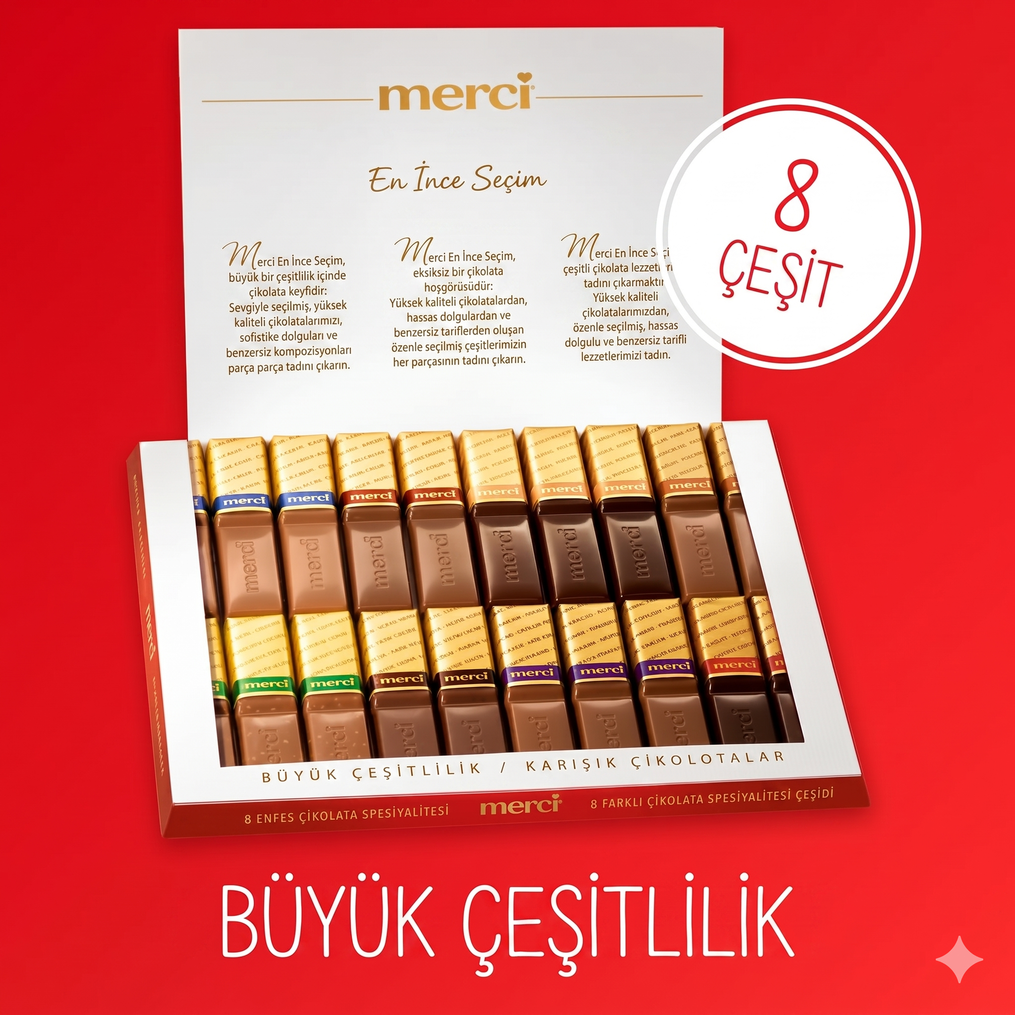 Merci Finest Selection Karışık Çikolata Spesiyalleri 250 g