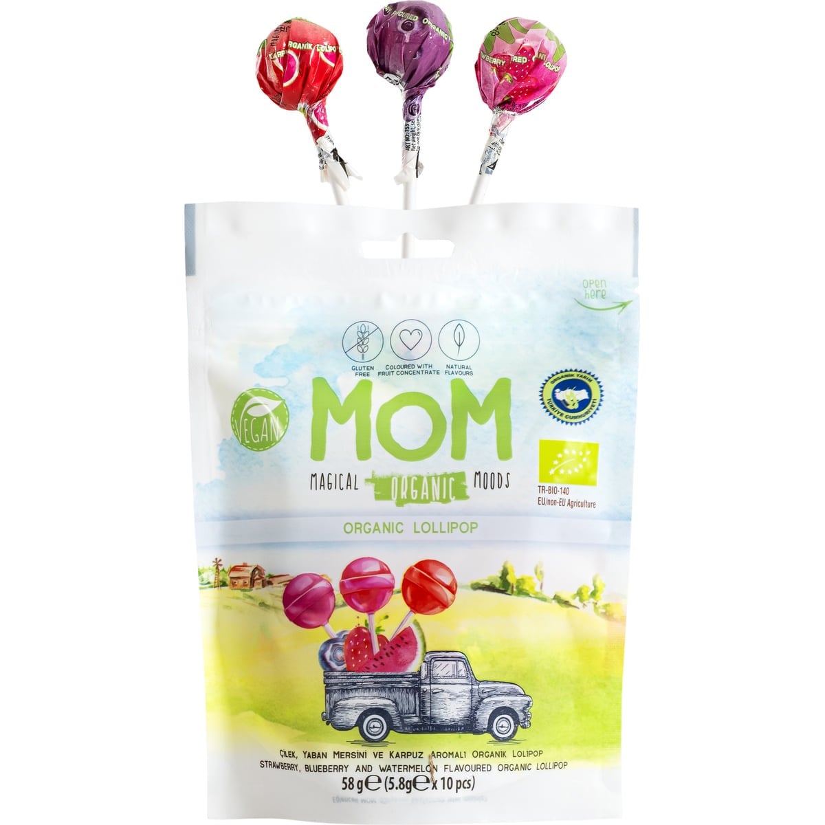 MOM Magical Organic Moods Lolipop 5,8gr x 2 Adet