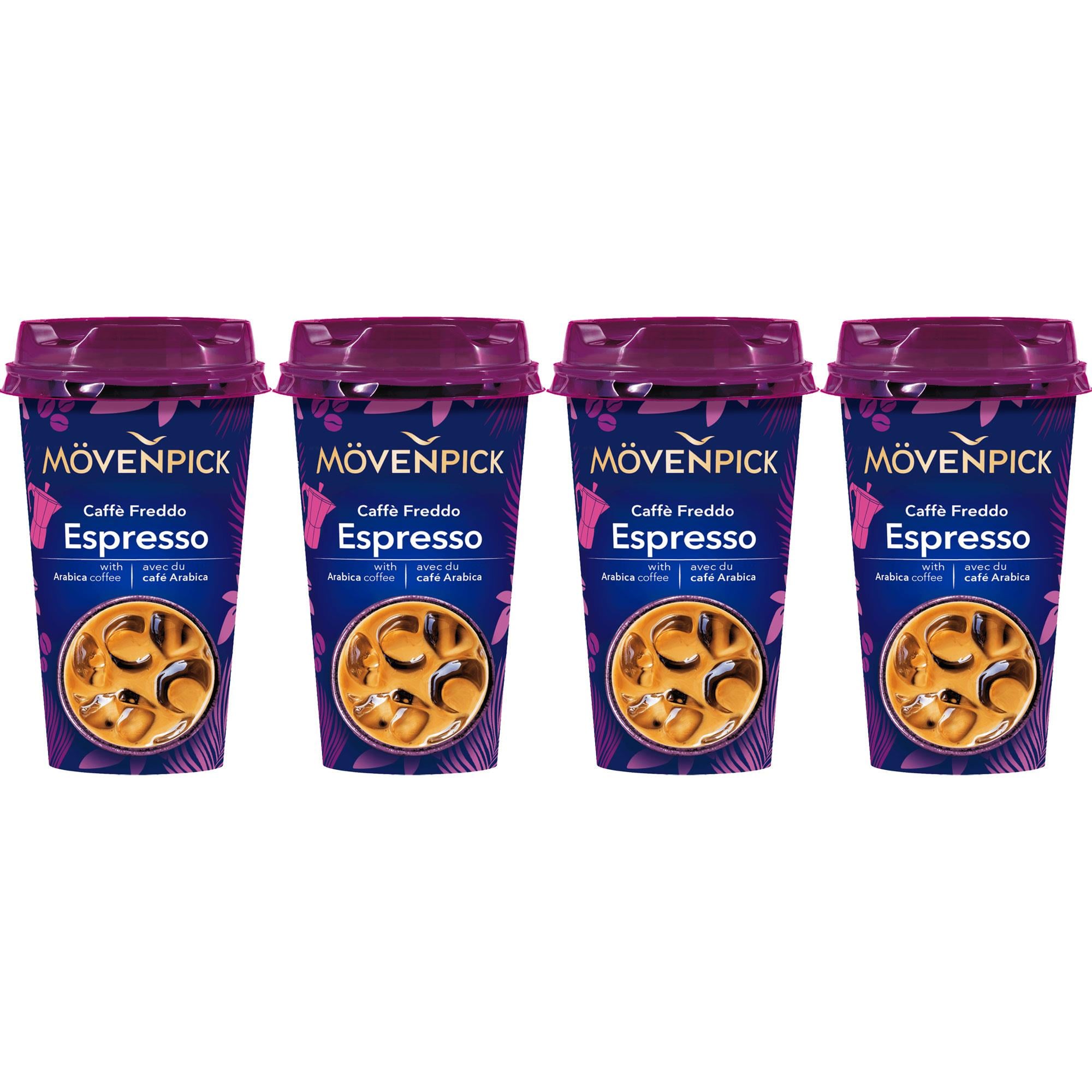 MÖVENPICK Caffé Freddo Espresso Soğuk Kahve 189 ml x 4 Adet