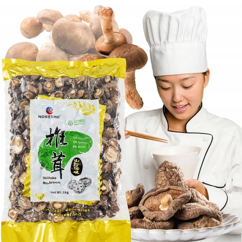 Nostimo Kurutulmuş Shiitake Mantarı Mushroom 1 Kg