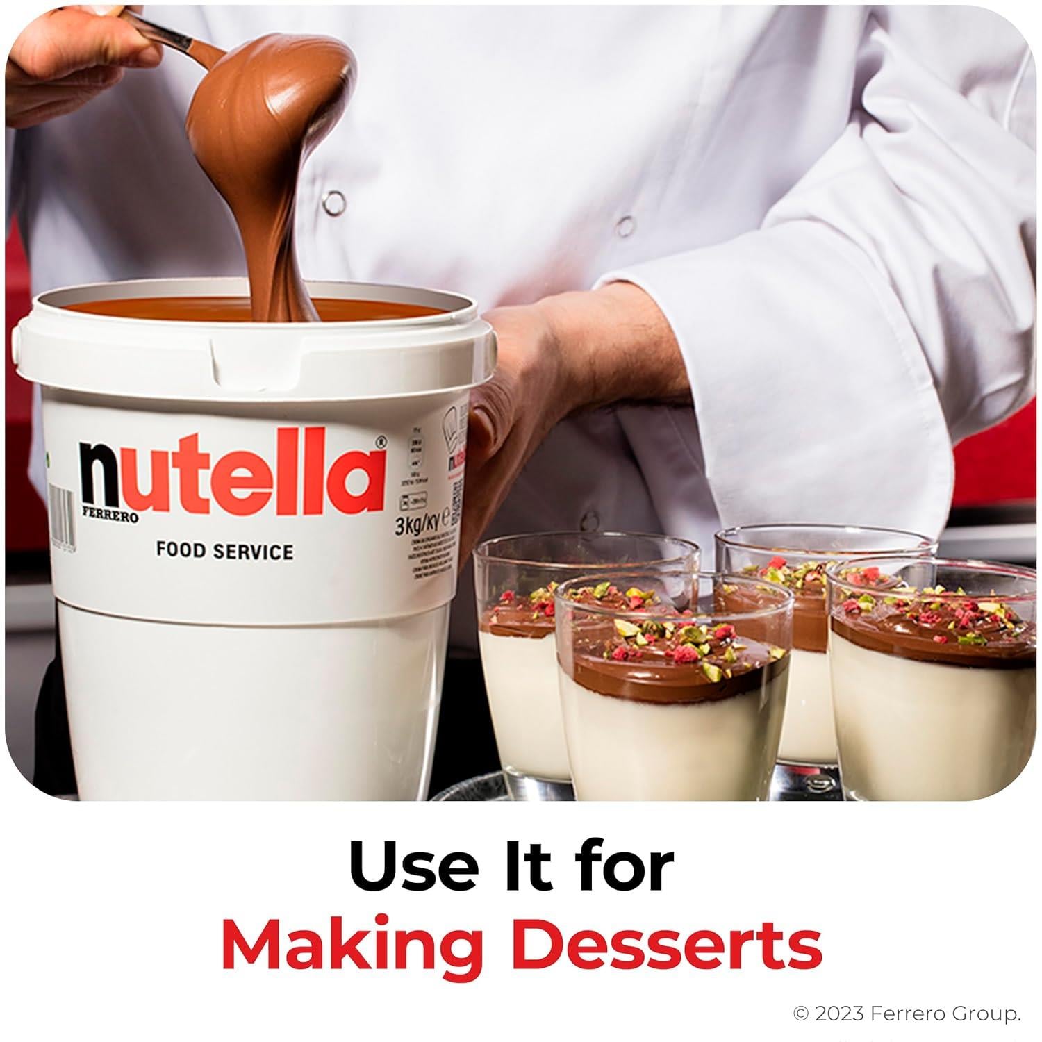 Nutella Kakaolu Fındık Kreması Food Service 3 KG