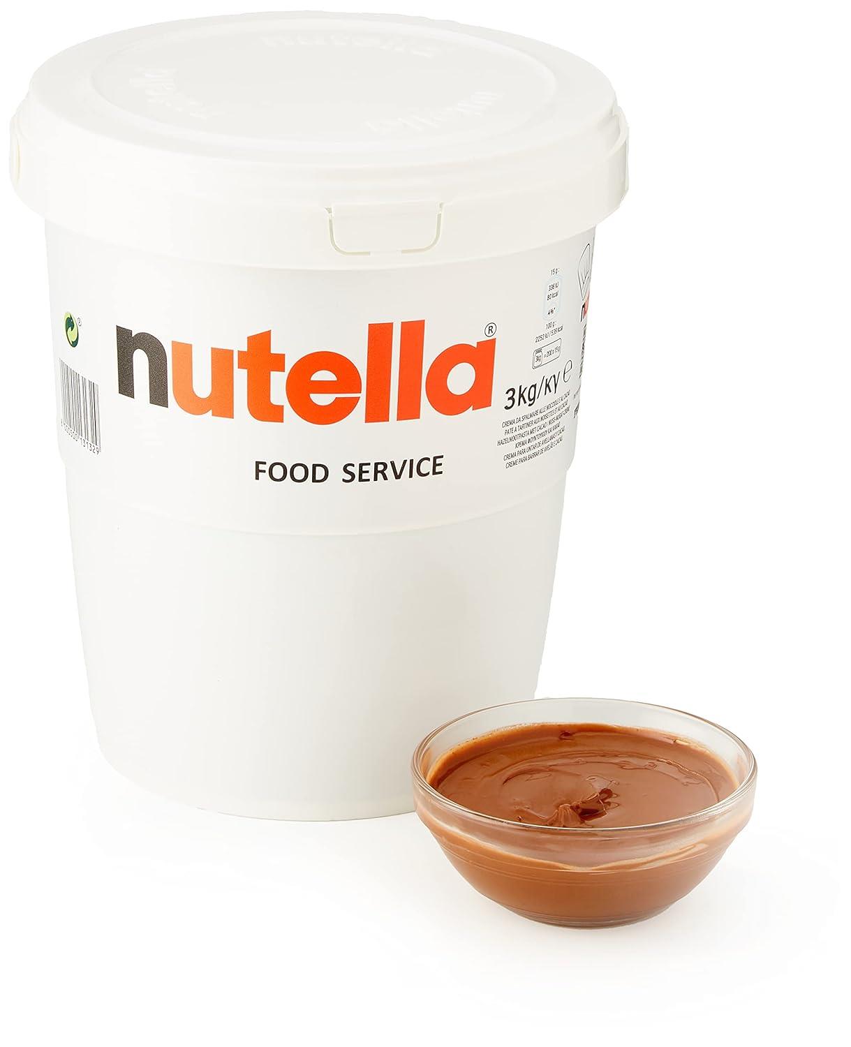 Nutella Kakaolu Fındık Kreması Food Service 3 KG