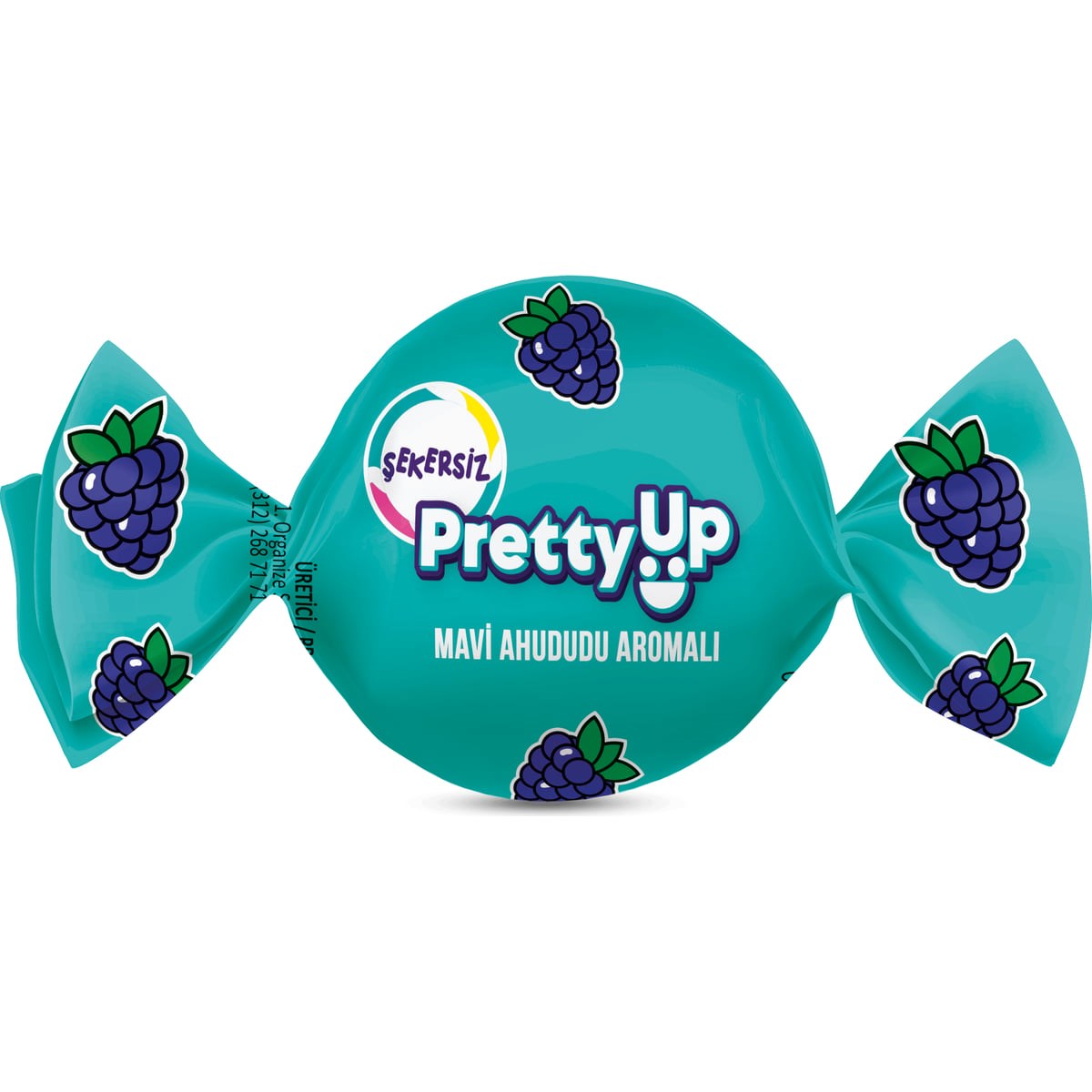 Pretty Up Şekersiz  Bonbon Şekerleme 126 g Plastik Kavanoz