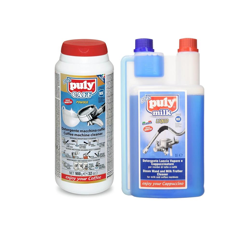 Puly Caff Makine Grubu Kafa Temizleyici 900 Gram + Puly Milk Süt Köpüğü Temizleyici 1000 ml 1 Adet